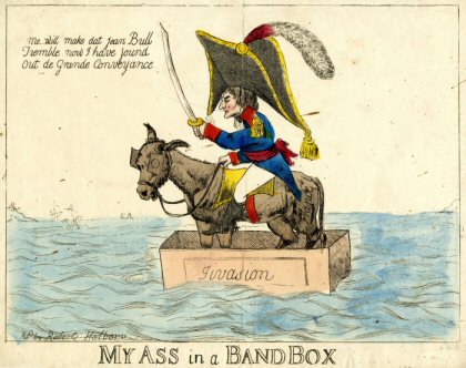 Ass in the bandbox